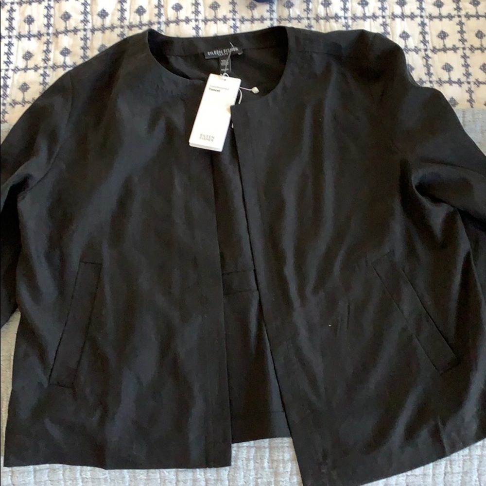 Eileen Fisher Black Cardigan